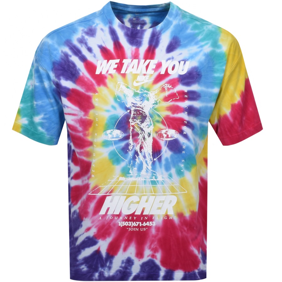 tie dye logo shirts